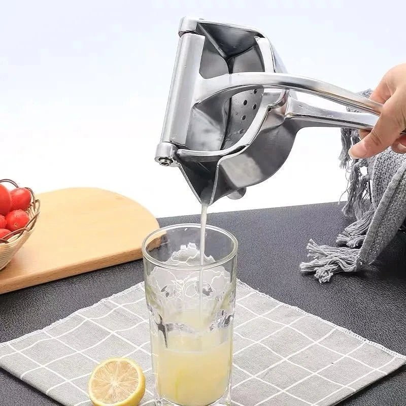 Manual Juice Squeezer Aluminum Alloy Hand Pressure Juicer