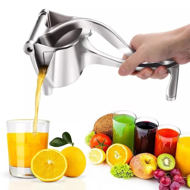 Manual Juice Squeezer Aluminum Alloy Hand Pressure Juicer
