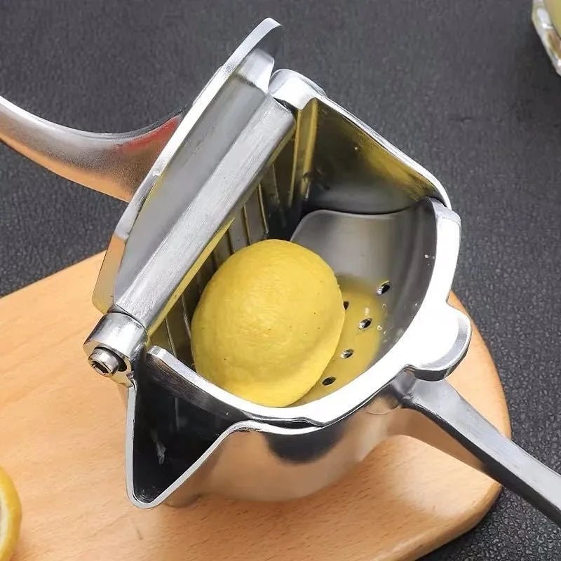 Manual Juice Squeezer Aluminum Alloy Hand Pressure Juicer