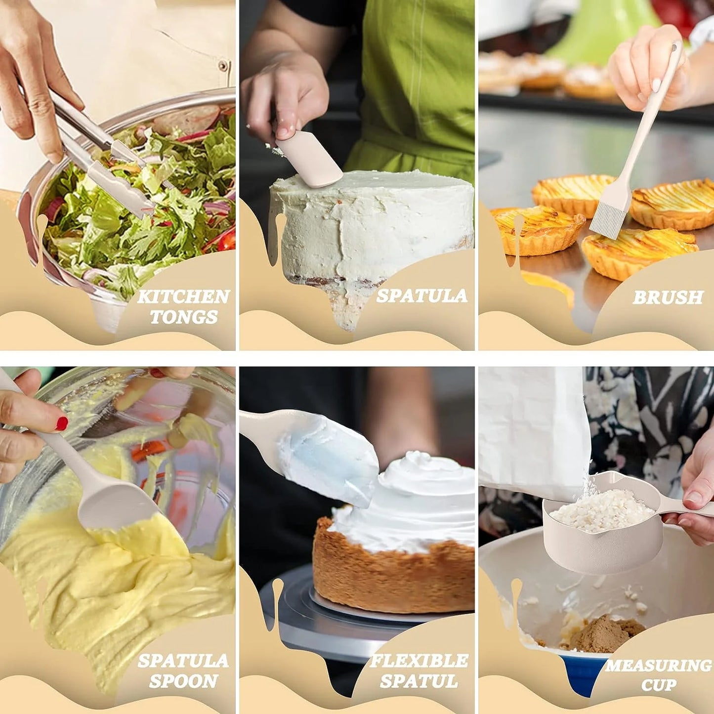 Mixing Bowls with Airtight Lids,  26Pcs Stainless Steel Nesting Non-Slip Bottoms Mixing Serving Bowls Set Wtih 3 Grater & Tools Gadgets, 7/4/2.5/2.5/1.5/1QT Metal Salad Bowls for Serving Preppi