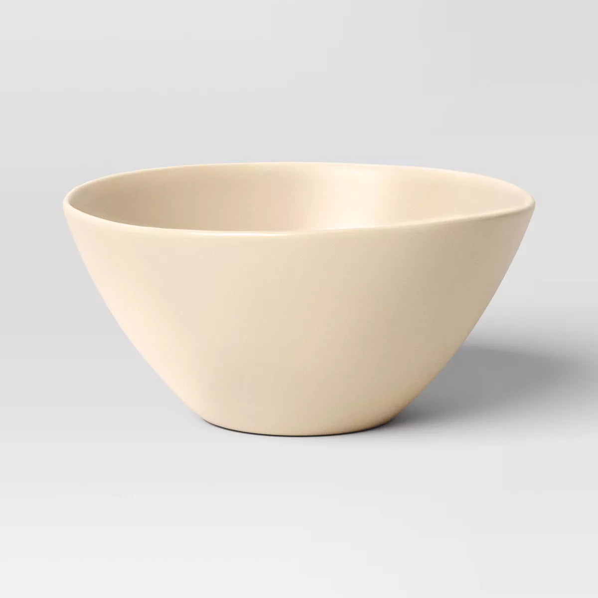 12Pc Aralia Organic Coupe Dinnerware Set Beige - Threshold™