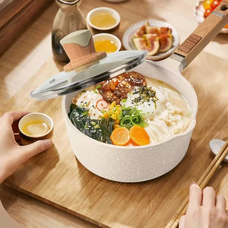 Elevate Your Culinary Experience with the 10-Piece Granite Stone Non-Stick Cookware Set by Caannasweis