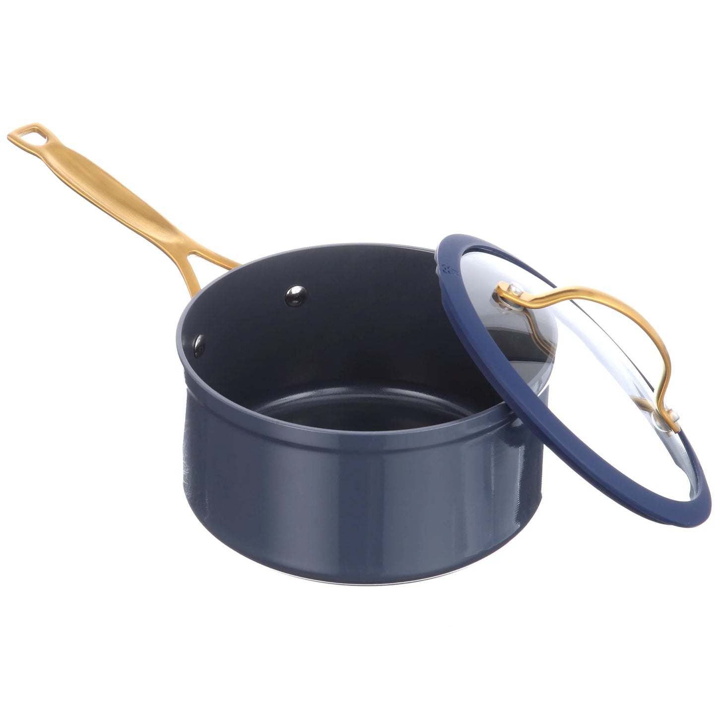 Transform Your Cooking Experience with the Thyme & Table 12-Piece Non-Stick Cookware Set in Elegant Blue