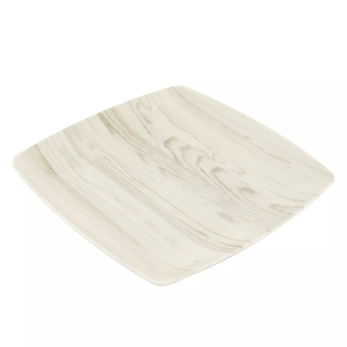 Gibson Home Woodgrain 12 Piece Melamine Dinnerware Set