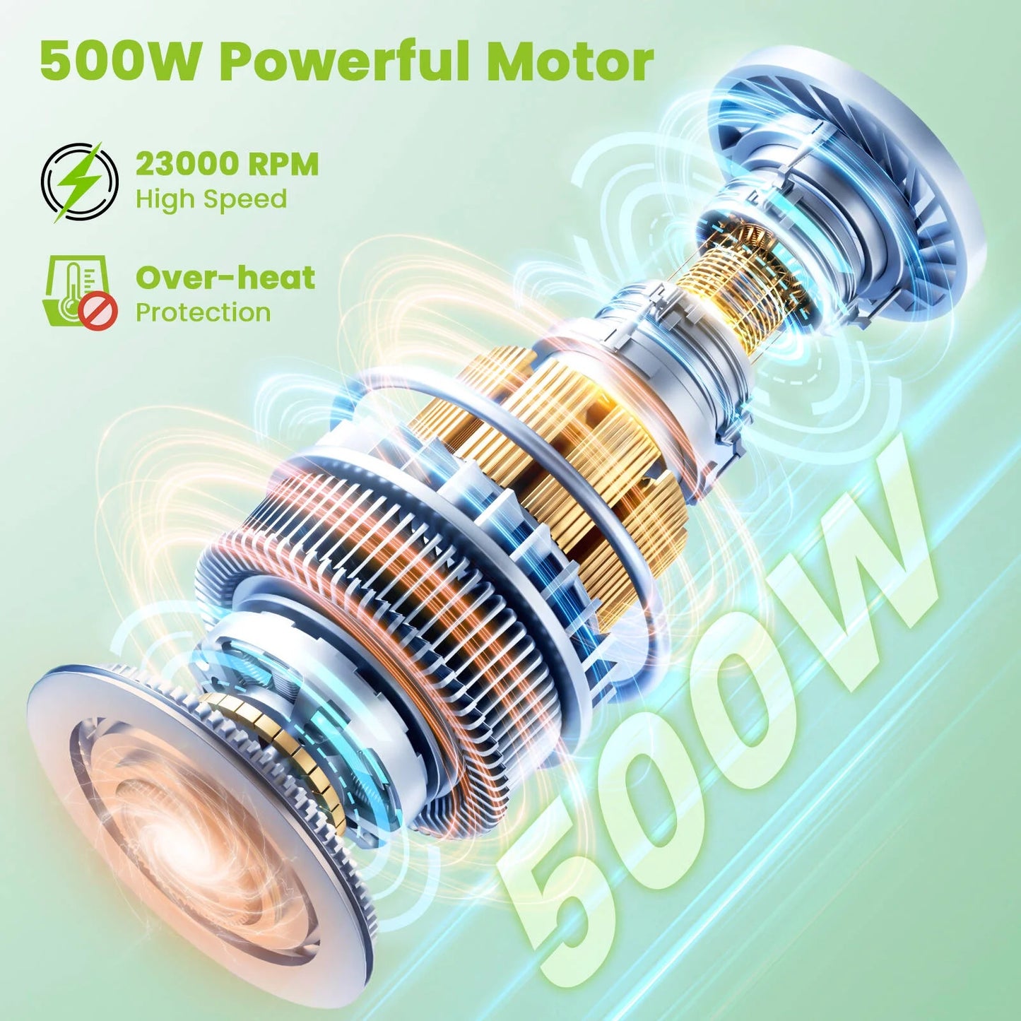 VAVSEA Personal Blender - Effortless Smoothies On-the-Go with BPA-Free Travel Cup & Lid