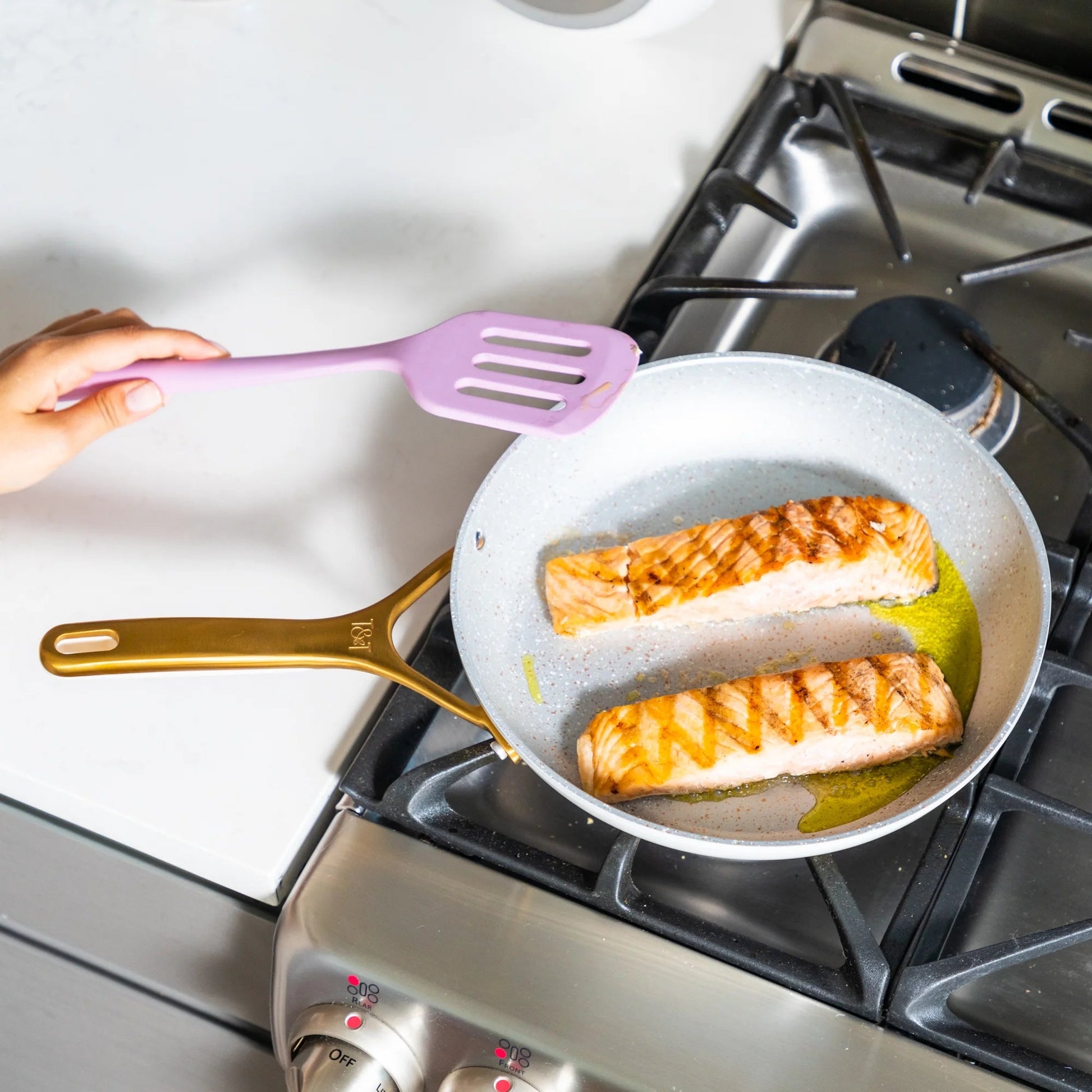 12 - Piece Non - Stick Supreme Cookware Set in Cream - Perfect Pots and Pans for Every Culinary Adventure!