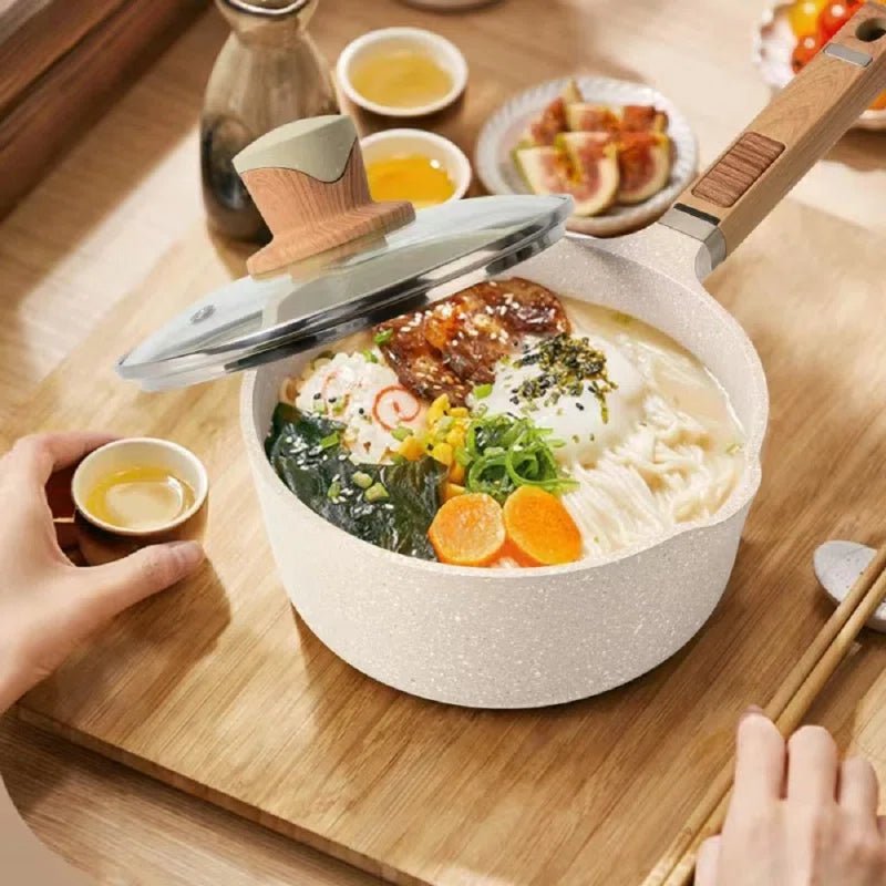 10 - Piece Granite Stone Non - Stick Cookware Set by Caannasweis