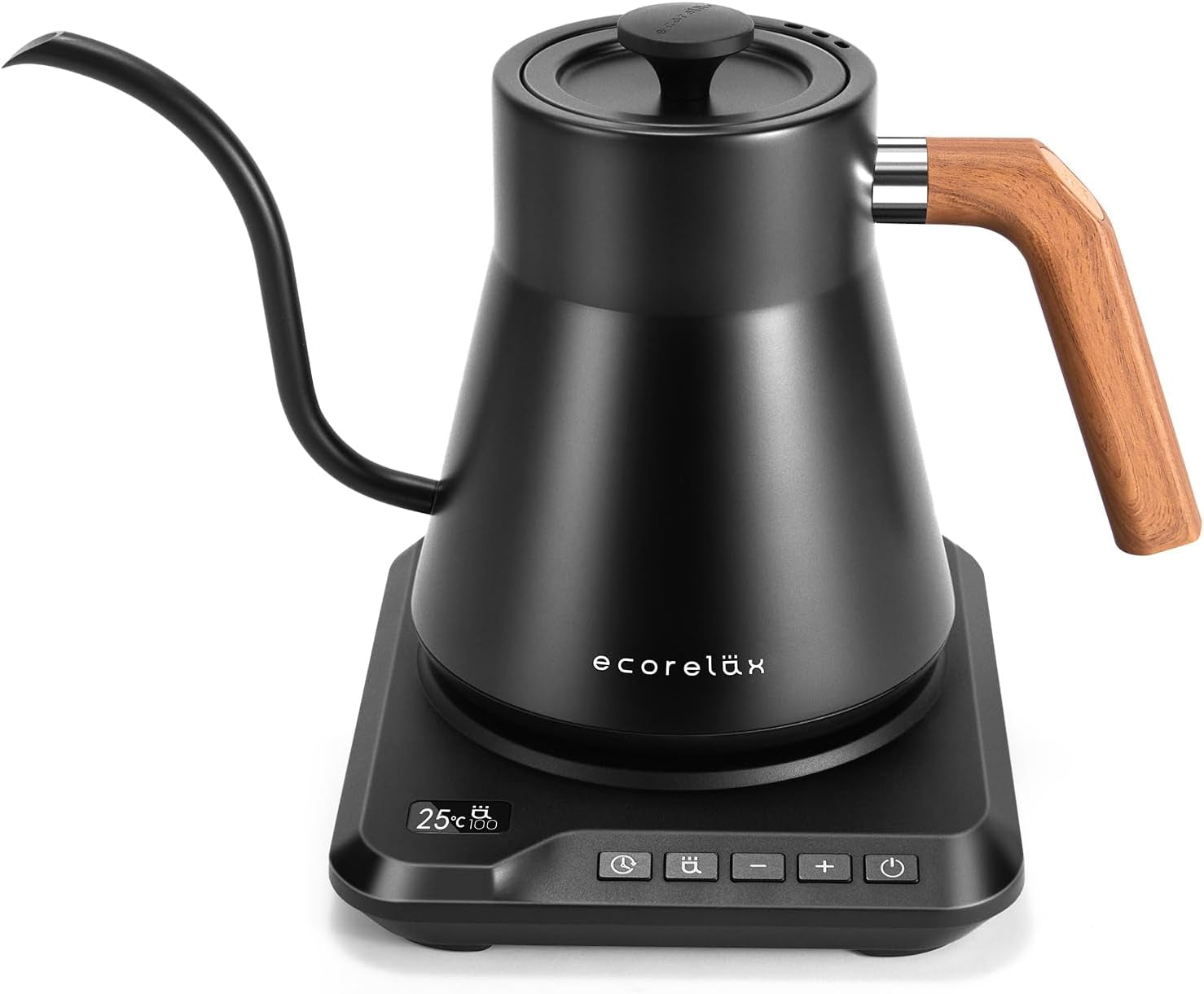 Experience the Perfect Brew with Our Gooseneck Electric Kettle - Precision Temperature Control for Coffee, Tea, and More!