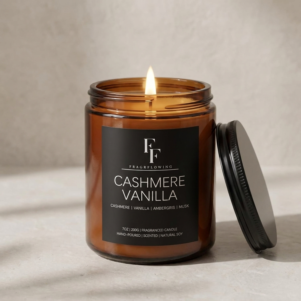 Love Lives Here Candle | Cashmere Vanilla Aromatherapy