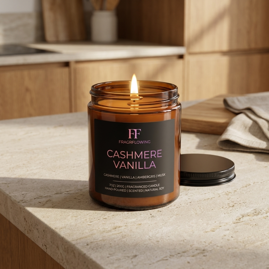 Love Lives Here Candle | Cashmere Vanilla Aromatherapy