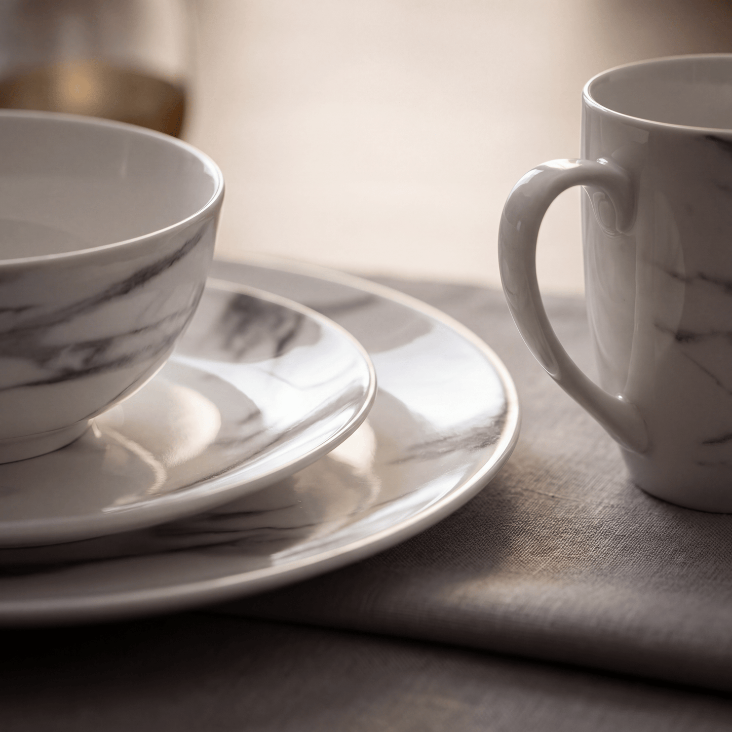 The Marble Table Set - Love Notes from the Kitchen