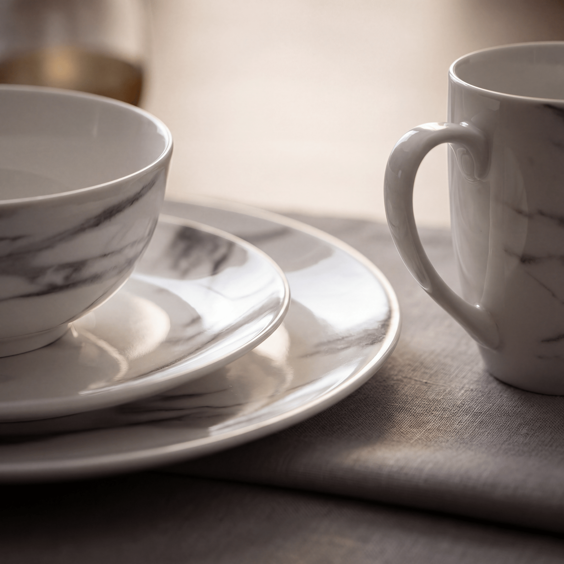 The Marble Table Set - Love Notes from the Kitchen